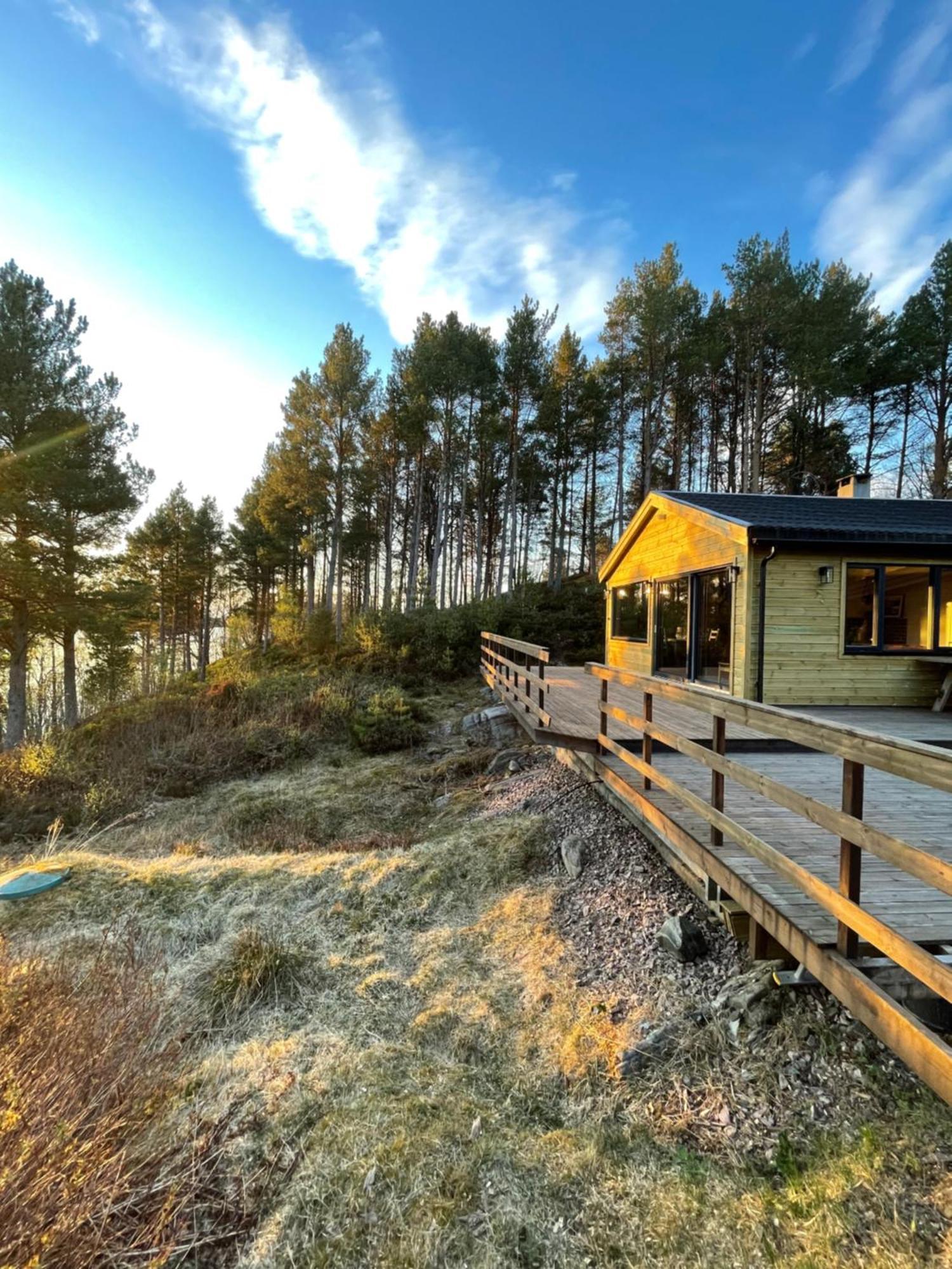 Hytte I Naturskjonne Omgivelser Sofstad Exteriér fotografie