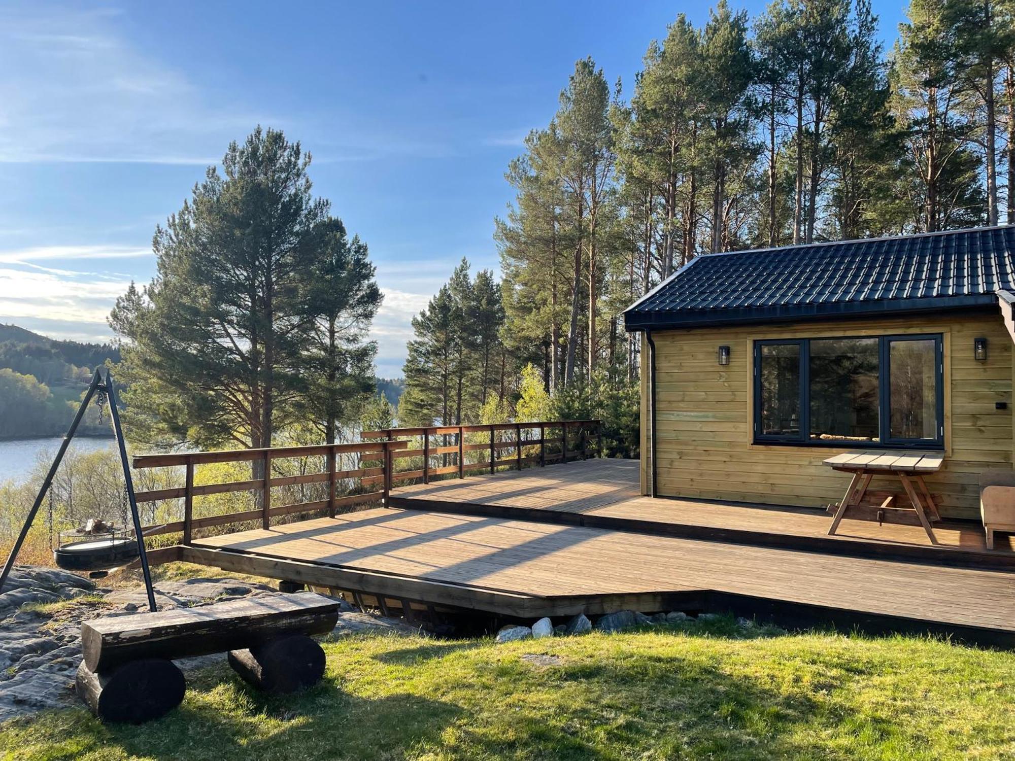 Hytte I Naturskjonne Omgivelser Sofstad Exteriér fotografie