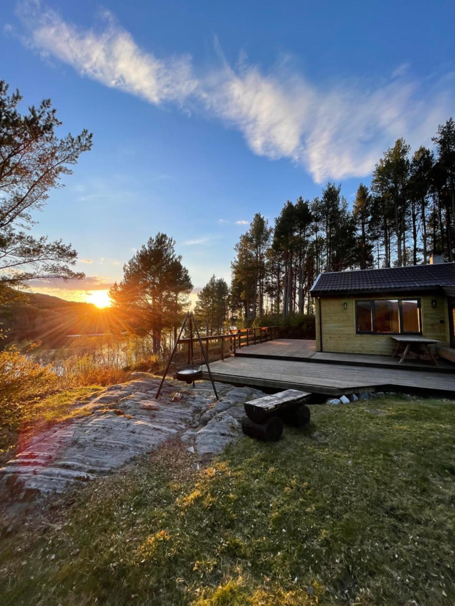Hytte I Naturskjonne Omgivelser Sofstad Exteriér fotografie